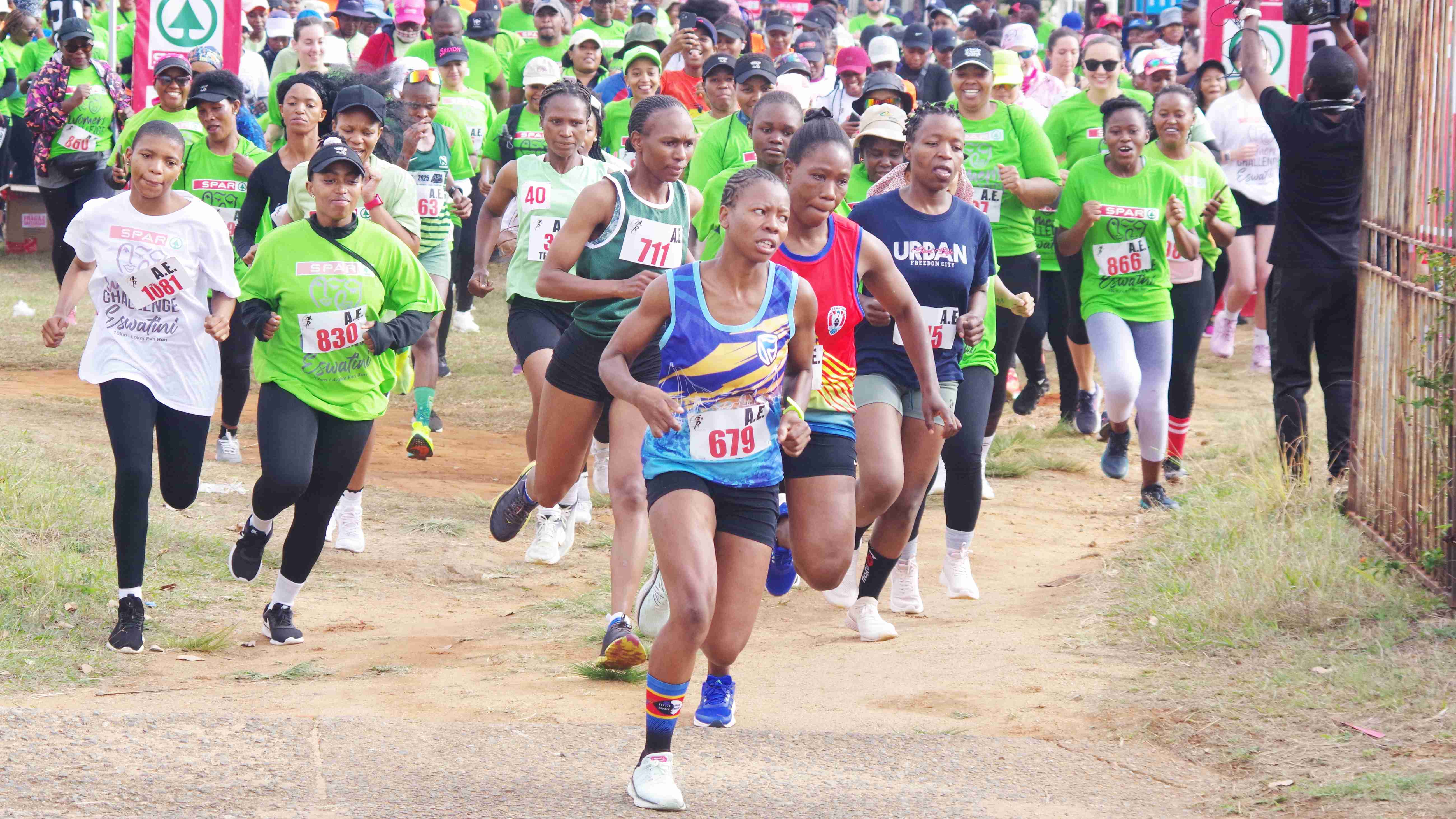 Over 200 runners participated in the 10km, which had prizes for the top five females.   